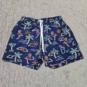 Chubbies The‎ Neon Lights Swim Trunks Lined 5.5" Sz. M
